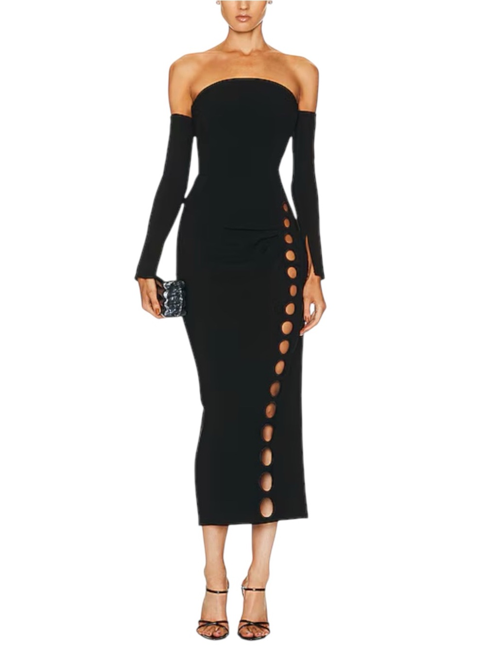 NWT Cult Gaia Capri Dress Black Size 4